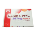 Купить Lipanthyl, Липантил 200мг действ. (в пересчете на соль 267мг) капсулы №30 в Москве