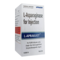 Купить Аспарагиназа (L аспарагиназа) L-Aprakast 10000 МЕ лиоф. для приг. р-ра для инъек. №1 в Москве