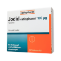 Купить Йодид Ратиофарм (Калия Йодид) ГЕРМАНИЯ Ratiopharm 100мкг таблетки №50 в Москве