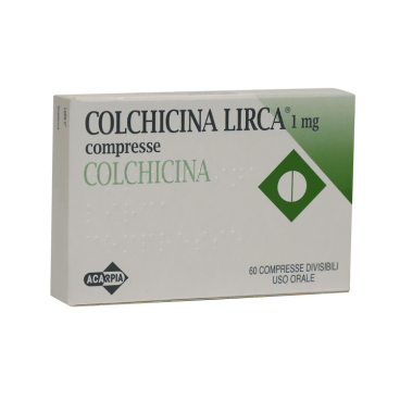 Купить Колхицин (Colchicine) таблетки 1 мг 60 шт. в Москве