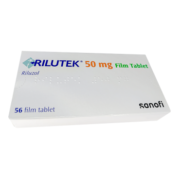 Купить Рилутек (Рилузол) таблетки 50 мг 56 шт. в Москве