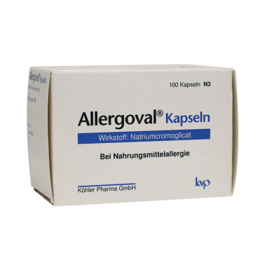 Купить Аллерговал (Allergoval, аналог Пентатоп, Кромоглициевая кислота) капсулы 100мг №100 в Москве