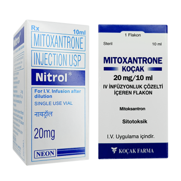 Купить Митоксантрон Коцак :: Нитрол Nitrol (аналог Онкотрон) 20мг/10мл №1 в Москве