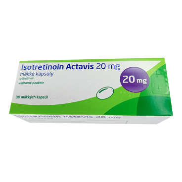 Купить Изотретиноин Actavis (Акненормин аналог) капс. 20мг №30 в Москве