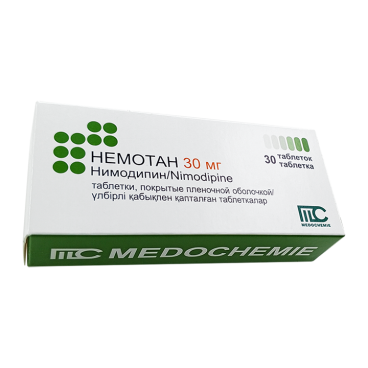 Купить Немотан (Нимодипин) таб. 30мг №30 в Москве