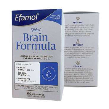 Купить Эфамол Брейн / Efamol Brain (формула Эфалекс, Efalex) капсулы №60 в Москве