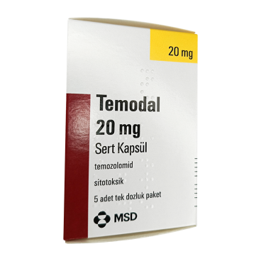 Купить Темодал (Temodal) капс. 20мг №5 в Москве