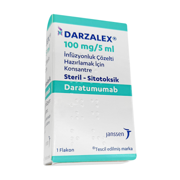 Купить Дарзалекс (Darzalex, Даратумумаб) 20мг/мл 5мл 100мг №1 в Москве