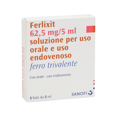 Купить Ферликсит (Ferlixit) амп. 62,5мг 5мл №5 в Москве