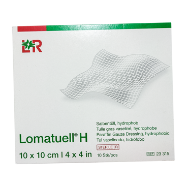 Купить Ломатюль повязка (Lomatuell) 10х10см №10 (10 штук) в Москве