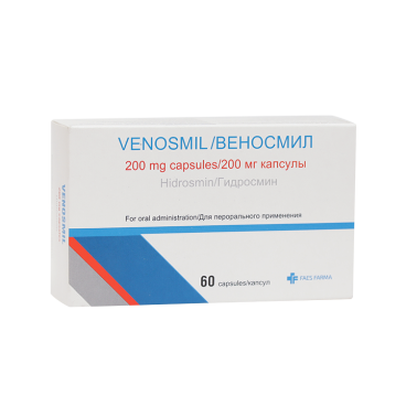 Купить Веносмил (Venosmil) капсулы 200 мг N60 в Москве