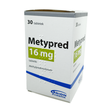 Купить Метипред (Metypred) 16мг таблетки N30 в Москве
