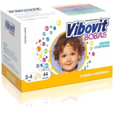 Купить Vibovit Bobas (Вибовит бэби) порошок ваниловый вкус №44! в Москве
