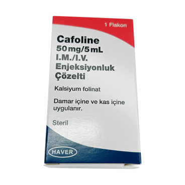 Купить Кальция фолинат (Cafoline), Лейковорин аналог раствор для инъекций 50 мг 1 шт. в Москве