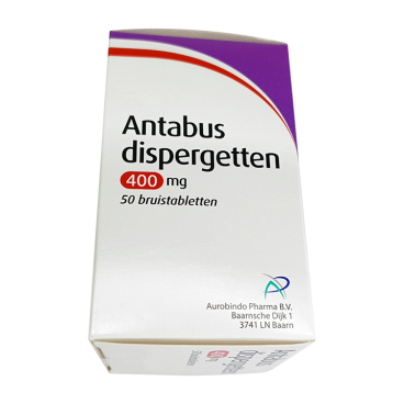Купить Антабус (Antabus) таблетки шипучие 400мг №50 в Москве