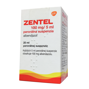Купить Zentel (Зентел) суспензия 400мг 20мл в Москве