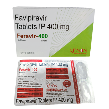 Купить Фавипиравир (Feravir-400) табл. 400!мг :: Арепливир аналог :: №10 в Москве