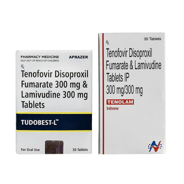 Купить Тенофовир + Ламивудин (Tudobest L / Tenolam)  300мг/300мг в таблетках №30 в Москве