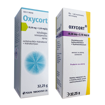 Купить Оксикорт (Oxycort) флакон 32,25 г спрей аэрозоль 1 шт. в Москве