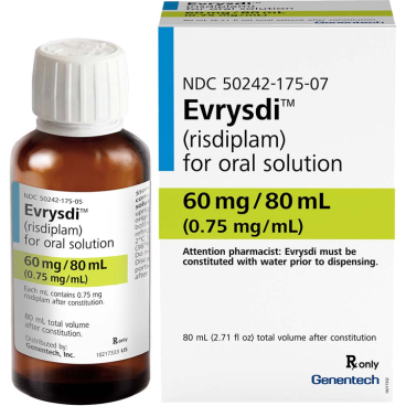 Купить Эврисди (Рисдиплам) :: Risdiplam Evrysdi пор. для приг. р-ра для ор. прим. 60мг/80мл 0,75мг/мл в Москве