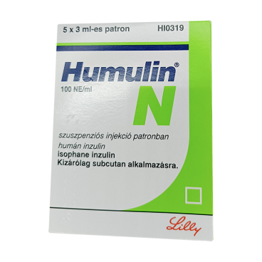 Купить Хумулин НПХ инсулин (Humulin-NPH) 100 МЕ/мл сусп. для ин. 3мл 5шт в Москве