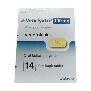 Купить Венклекста таб. 100мг Венетоклакс (Venclyxto) №14 в Москве