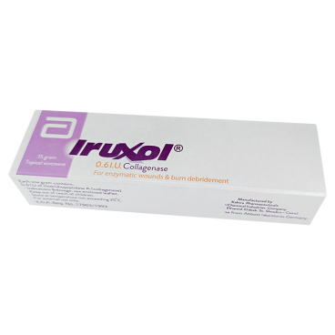 Купить Ируксол Iruxol ЕГИПЕТ (состав: коллагеназа) мазь туба 15г в Москве