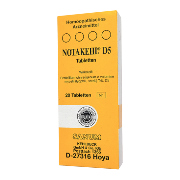 Купить Нотакель  D5 (Notakehl D5) таблетки №20 в Москве