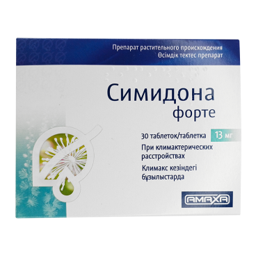 Купить Cimidona Forte, Симидона Форте таблетки 13мг №30 в Москве