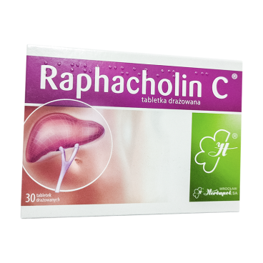 Купить Raphacholin C (Рафахолин Ц) таблетки N30 в Москве