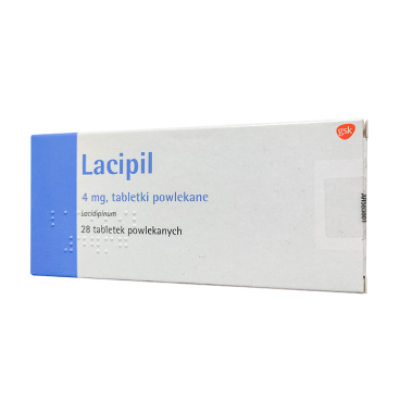 Купить Lacipil, Лаципил (Лацидипин) 4мг таблетки №28 в Москве