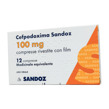 Купить Cefpodoxim (Цефподоксим) Sandoz Италия табл. 100мг №12 в Москве