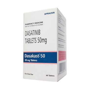 Купить Дазатиниб (Dasakast) :: полный аналог Спрайсел :: 50мг таблетки №60 в Москве