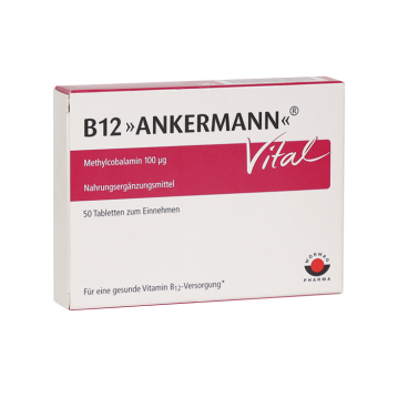 Купить Витамин В12 Ankermann Vital (Метилкобаламин) табл. 100мкг №50 в Москве