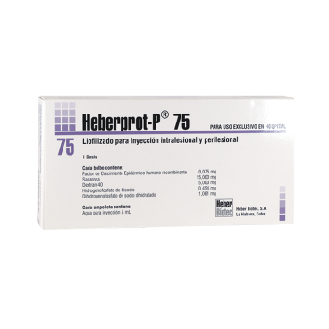 Купить Эберпрот П (Heberprot-P) 0,075мг №1 в Москве