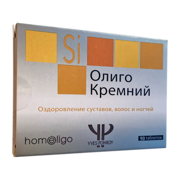 Купить Кремний активный (олиго кремний) Франция табл. 0.25г №90 в Москве