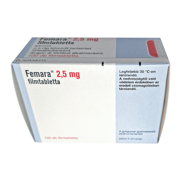 Купить Фемара (Летрозол, Femara) Европа!!! таблетки 2,5мг №100 (100 табл.) в Москве