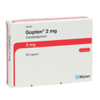 Купить Гоптен (Gopten, Трандолаприл) капс. 2мг №28 в Москве