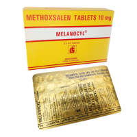 Купить Оксорален (Melanocyl, Oxsoralen) таблетки 10мг №40 в Москве