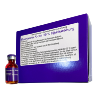 Купить Флюоресцит (Флуоресцеин, Fluorescein Alcon 10%) раствор для инфузий 100 мг мл 5 мл 1 шт. в Москве