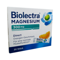 Купить Биолектра (Biolectra) Магнезиум Директ апельсин саше №20 (Магнезиум витамины) в Москве