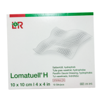 Купить Ломатюль повязка (Lomatuell) 10х10см №10 (10 штук) в Москве