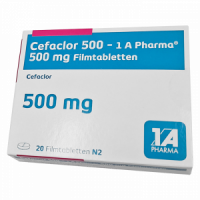 Купить Cefaclor (Цефаклор) Stada/1A Германия 500мг таб. №20 в Москве