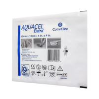 Купить Aquacel Ag Extra, Аквасель с серебром Экстра Гидрофайбер повязка 10х10см №1 в Москве