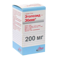 Купить Этопозид Эбеве 200мг (20мг/мл 10мл) фл. N1 в Москве