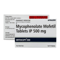 Купить Микофенолата мофетил (Myfocept-500) 500мг 60 таблеток в Москве