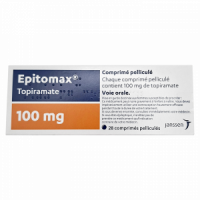 Купить Топамакс (в Европе название Epitomax) Франция! табл. 100мг №28 в Москве