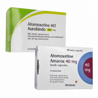 Купить Атомоксетин HCL капс. 40 мг Европа :: Аналог Когниттера :: Aurobindo / Amarox №30 в Москве