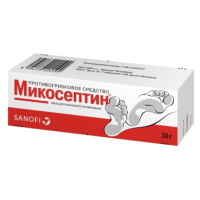 Купить Микосептин мазь 30г в Москве
