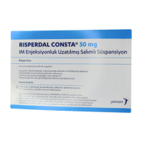 Купить Рисполепт Конста 50мг (название в Турции Риспердал Конста :: Risperdal Consta 50mg) сусп. для в/м введ. №1 в Москве